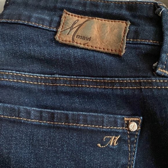 2/$30 Mavi Kendra High Rise Straight Leg Blue Jeans size 26 - Picture 6 of 12